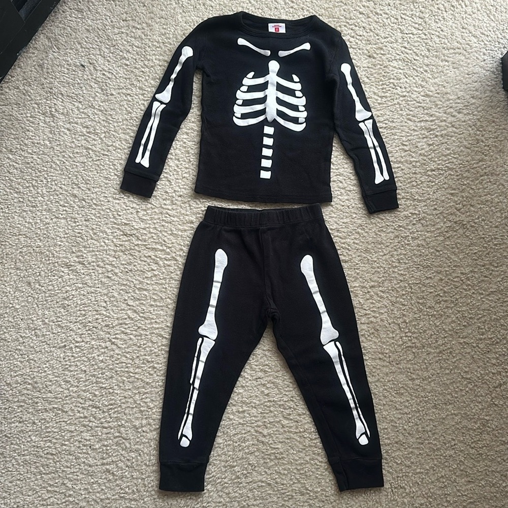 Kids Skeleton Pajamas